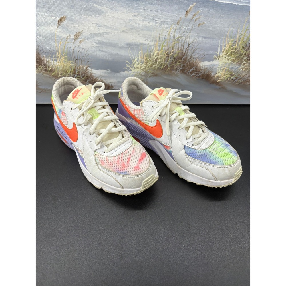 Nike Air Max Excee Tie Dye Multi-Color Sneakers DD9671-900 Womens Size 8